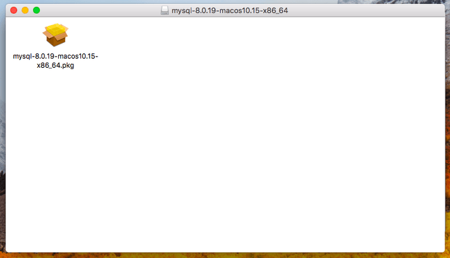 MySQL installer package